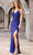 Primavera Couture 3907 - Beaded Crisscross Back Prom Gown Special Occasion Dress
