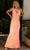 Primavera Couture 3908 - V-Back Intricate Sequin Prom Gown Special Occasion Dress 000 / Coral