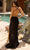Primavera Couture 3910 - Butterfly Beaded Sheath Prom Gown Special Occasion Dress