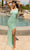 Primavera Couture 3915 - One Sleeve 3D Embellished Prom Dress Special Occasion Dress 000 / Mint