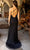 Primavera Couture 3921 - Feathered One Sleeve Evening Dress Special Occasion Dress