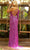 Primavera Couture 3934 - One-Sleeve Sequin Embellished Evening Gown Special Occasion Dress