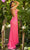 Primavera Couture 3948 - Backless Floral Beaded Prom Gown Special Occasion Dress