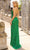 Primavera Couture 3958 - V-Neck Beaded Prom Dress Special Occasion Dress