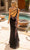 Primavera Couture 3964 - Asymmetrical Sequin Embellished Prom Dress Special Occasion Dress