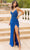 Primavera Couture 3965 - Sleeveless Lace-Up Prom Gown Special Occasion Dress 000 / Royal Blue