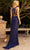 Primavera Couture 3969 - V Neck Embellished Strappy Long Gown Special Occasion Dress