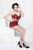 Primavera Couture Beaded Illusion Halter Sheath Dress 9905 - 1pc Red in Size 2 and 1 pc Black in Size 2 Available CCSALE