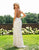 Primavera Couture - Sequined Plunging V-neck Sheath Dress 3226 CCSALE