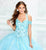 Princesa by Ariana Vara PR11925 - Cold Shoulder Tulle Ballgown Special Occasion Dress