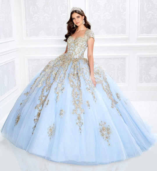 Princesa by Ariana Vara - PR22025 Short Sleeve Ball Gown