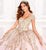 Princesa by Ariana Vara - PR22025 Short Sleeve Ball Gown Quinceanera Dresses