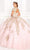 Princesa by Ariana Vara - PR22025 Short Sleeve Ball Gown Quinceanera Dresses