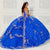 Princesa by Ariana Vara PR30087 - V-Neck Tiered Back Ballgown Special Occasion Dress