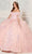 Princesa by Ariana Vara PR30116 - Floral Ruffled Back Ballgown Ball Gowns