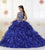 Quinceanera Collection - 26871 Embellished Sleeveless Ballgown Special Occasion Dress 0 / Royal