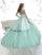 Quinceanera Collection - 26873 Illusion Jewel Pleated Ballgown Special Occasion Dress