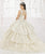 Quinceanera Collection - 26910 Tiered Illusion Jewel Ballgown Special Occasion Dress