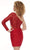 Rachel Allan - 40091 Beaded Asymmetric Neck Fitted Dress Homecoming Dresses