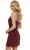Rachel Allan - 40102 Fitted Scoop Sheath Dress Homecoming Dresses