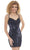 Rachel Allan - 40171 Sweetheart Sheath Dress Homecoming Dresses 0 / Navy/Multi-Color