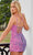 Rachel Allan 40175 - Beaded V-Neck Sheath Cocktail Dress Cocktail Dresses