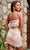 Rachel Allan 40194 - Beaded Cutout Cocktail Dress Cocktail Dress