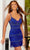 Rachel Allan 40208 - Sleeveless Beaded Cocktail Dress Special Occasion Dress 0 / Royal