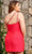 Rachel Allan 40225 - Asymmetrical Strap Detail Cocktail Dress Special Occasion Dress