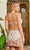 Rachel Allan 40228 - V-Neck Beaded Cocktail Dress Special Occasion Dress