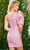 Rachel Allan 40240 - Puffed Sleeve Sheath Cocktail Dress Cocktail Dress