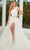 Rachel Allan 50139 - One Sleeve Sequin Romper Special Occasion Dress 0 / White