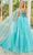Rachel Allan 50156 - Bedazzled Asymmetric Evening Gown Evening Dresses