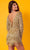 Rachel Allan 50203 - Long Sleeve Fringed Romper Special Occasion Dress