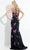 Rachel Allan - 6203 Strapless Floral Ornate Sheath Gown Special Occasion Dress