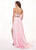 Rachel Allan - 6497 Beaded Ornate Two-Piece Satin Gown Prom Dresses