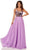 Rachel Allan - 70060 Sweetheart Cut Glass Bodice A-Line Gown Prom Dresses 00 / Lilac
