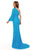 Rachel Allan - 70171 Bishop Sleeve Sequin Gown With Slit Prom Dresses