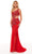 Rachel Allan - 70201 Asymmetrical Floral Evening Dress Prom Dresses