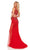 Rachel Allan - 70201 Asymmetrical Floral Evening Dress Prom Dresses