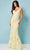 Rachel Allan 70277 - Lace Style Mermaid Prom Dress Special Occasion Dress 00 / Yellow White