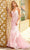 Rachel Allan 70278 - Floral Appliqued Trumpet Prom Gown Special Occasion Dress