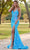 Rachel Allan 70279 - Sequin Lace Up Prom Dress Special Occasion Dress 00 / Neon Ocean