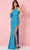 Rachel Allan 70291 - Cut-In Sequin Prom Dress Prom Dresses 00 / Ocean Blue
