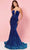Rachel Allan 70293 - Ombre Sequin V-Neck Prom Dress Special Occasion Dress 00 / Royal Ombre