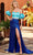 Rachel Allan 70298 - Strapless Sequined A-line Prom Dress Special Occasion Dress 00 / Turquoise Royal