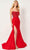 Rachel Allan 70305 - Sequined Corset Prom Dress Prom Dresses 00 / Red