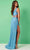 Rachel Allan 70318 - Asymmetric Neck Scalloped Prom Gown Special Occasion Dress
