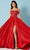 Rachel Allan 70323 - Beaded Scoop Neck Prom Gown Special Occasion Dress 00 / Red