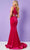 Rachel Allan 70329 - One Shoulder Velvet Prom Gown Special Occasion Dress